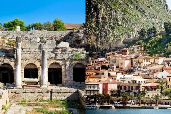 Ancient Corinth, Nafplio private full day trip from Athens