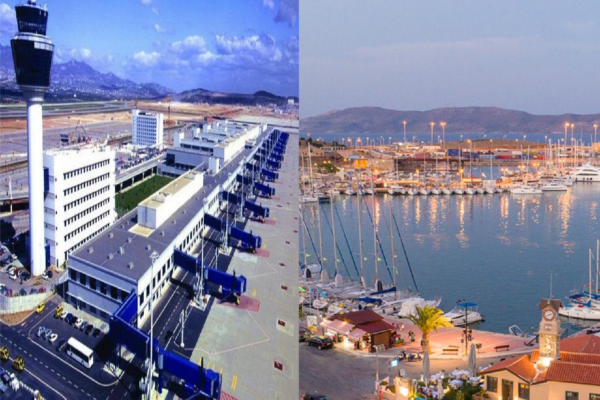Athens airport to Lavrio port/ city private transfer