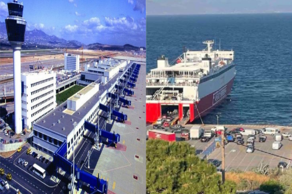 Athens airport to Rafina port/ city private transfer